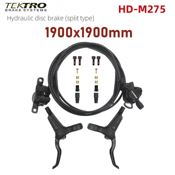 TEKTRO HD-M275 Brdski Bicikl Hidraulične Disk Kočnica Unutrašnje Usmjeravanje Kablovsku 1900mm MTB Disk Kočnice 160/180/203mm Rotora