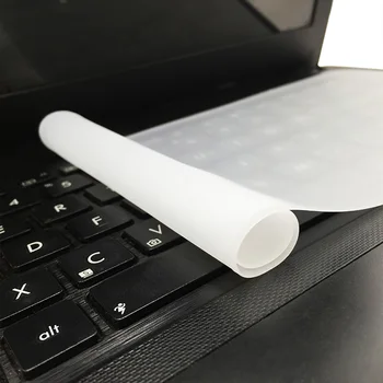 Silikon Laptop Tastaturu Zaštitne Slučaj Pokriti Transparentni Notes Tastaturu Pokriti Dustproof Film odijelo za 12 13 14 15 17 Centimetra