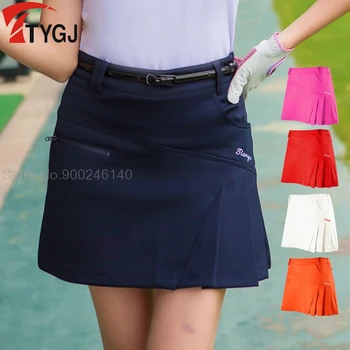 Ljeto Žena je Kratka Suknja Naborane Golf Suknju Opušteno Otvorenom Sportski Devojke Suknju Slim Stati Badminton Tenis Skorts X-XXL Izabrati