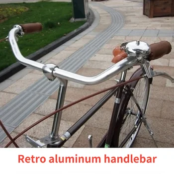 Retro Popravio Bicikl 25.4 mm Zavrnuti Bicikl Biciklizma Dijelove Savij Podnijeti Aluminijuma Bar Crne Iver Pribor