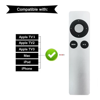 Univerzalni Zamjena Daljinski za Apple Daljinski TV1 TV2 TVE Mini Kontrolor za MC377LL/A MD199LL/za Macbook Pro