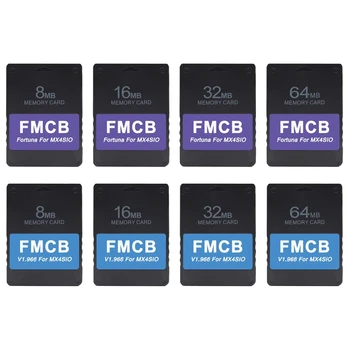 FMCB Karticu V1.966/Fortuna Karticu Adapter za Ps2 Slim/Debela MX4SIO SIO2SD Konzolu