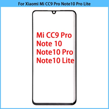 Novo Za Xiaomi Mi CC9 Pro/Poruku 10/Note10 Pro/Note10 Lite Dodirni Ekran LCD Prikaži Ispred Vanjski Čašu Vijeće Zaslonu Stakla