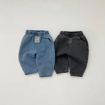 2023 Nova Beba Opušteno Traper Pantalone Mode Momci Jean Čvrst Dijete Slobodi Pantalone Bebu Devojke Harem Pantalone Dijete Traper Odjeća