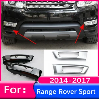 2PCS Za Land Rover Range Rover Sport L494 2014 2015 2016 2017 Auto Ispred Magla Svjetlo Lampu Okvir Ukras Naljepnicu Trim Pokriti