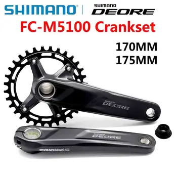 SHIMANO DEORE FC M5100 Crankset M5100 1x11-Brzina 2x11-Brzina 30T 32T 170MM 175MM