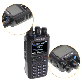 Anytone U-D878UV Plus Voki-Toki DMR Radio VHF 136-174MHz UHF 400-470MHz GPS arp-su Ham Radio Stanica S Pc-dine Kejbl
