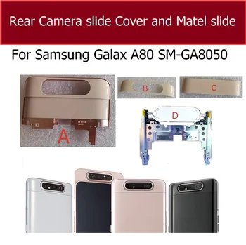 Zadnji Kamera Klizi Zaklon i Matel Tobogan Za Samsung Galaksiji A80 SM-8050 Delove