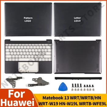 LCD Nazad poklopac Za firmu huawei Matebook 13 WRT/WRTB/HN HN-W19R W19L WRT-W29 W29L WRTB-WFE9L Gray Laptop Poklopac Vrhu Slučaj PalmRest Dna