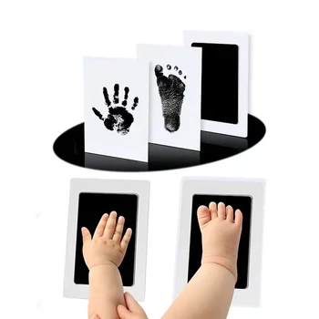 Novorođenče DIY Ruke I Stopala Kit Mastilo Uloške Sliku Okvir Otisak Deca Suvenir Pribor Sigurno Čist Bebu Poklon