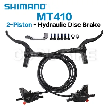 Shimano MT410 Kočnicu 2 Klipove MTB Hidraulične Disk Kočnica je Ostavio Pred Desne 850mm 1450mm Stezaljku Brdski Bicikl Kočnicu Originalni