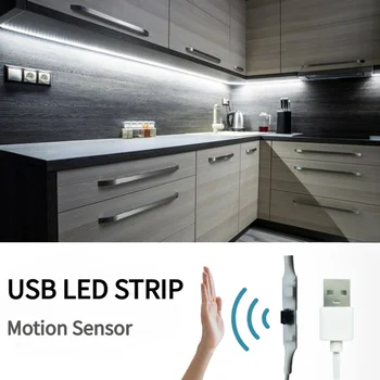 5V USB je DOVELO Striptiz Sa Strane Prodi Ljudska Senzor Pokreta 1M 2M 3M 5M Svjetlo Kasetu Ukras Vrpcom za TV-u Kuhinji Sobi