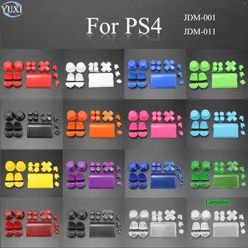 YuXi Pun Postavlja Delove Za igrice Dualshock 4 PS4 JDM-001 011 Controlle L1 L2 R1 R2 D-Blok Dugmad Stisak Kape