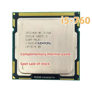 Iskoristila Informacije Jezgro i5 760 2.8 GHz Quad-Core Quad-Nit CPU Procesor 8M 95W LGA 1156