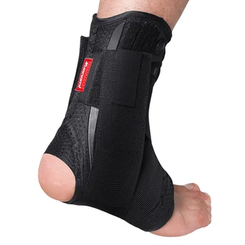 Kuangmi Zglob Podršku Pripremite Sportski Nogu Stabilizator Orthosis Prilagodljiva Zglob Trake Rampi Za Disanje Nogomet Zglob Čarapu Zaštitnika
