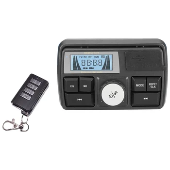Motor Audio MP3 Radio Zvučni Sistem Zvučnicima Bluetooth Vodootporne FM 5 EQ Funkcije LCD Prikaži USB/SD/ATF