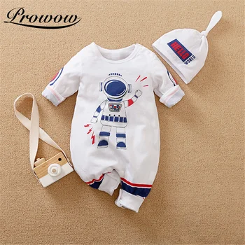 Prowow Astronaut Bebu Kostime iz Crtića Baby Boys Odjeću Za Novorođenčad Odela Dugi Rukav Djece Kombinezon Beba je Pelena