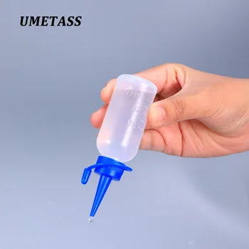 Prazan 30ML plastične lepak flaša sa dugim napojnicu kapu Stisni Mekan PE kontejner Ulje Tečnost boja Refillable boce 10PCS